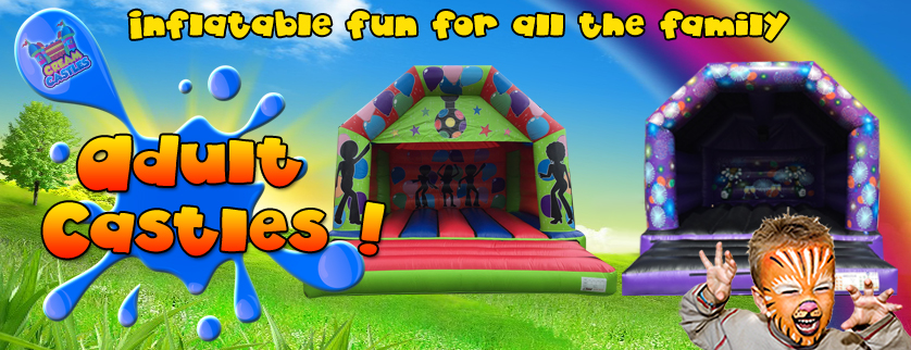 Adult bouncy castle hire