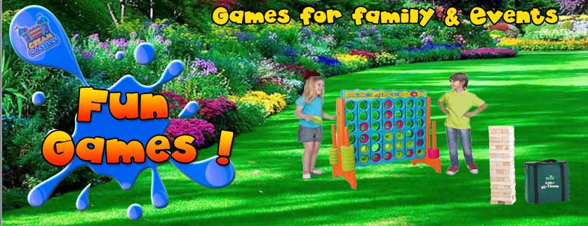 Giant Garden games hire