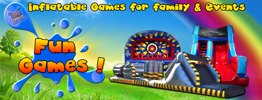 Inflatable games hire