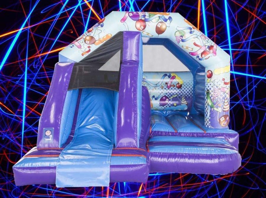 Kids bouncing castle with Slide