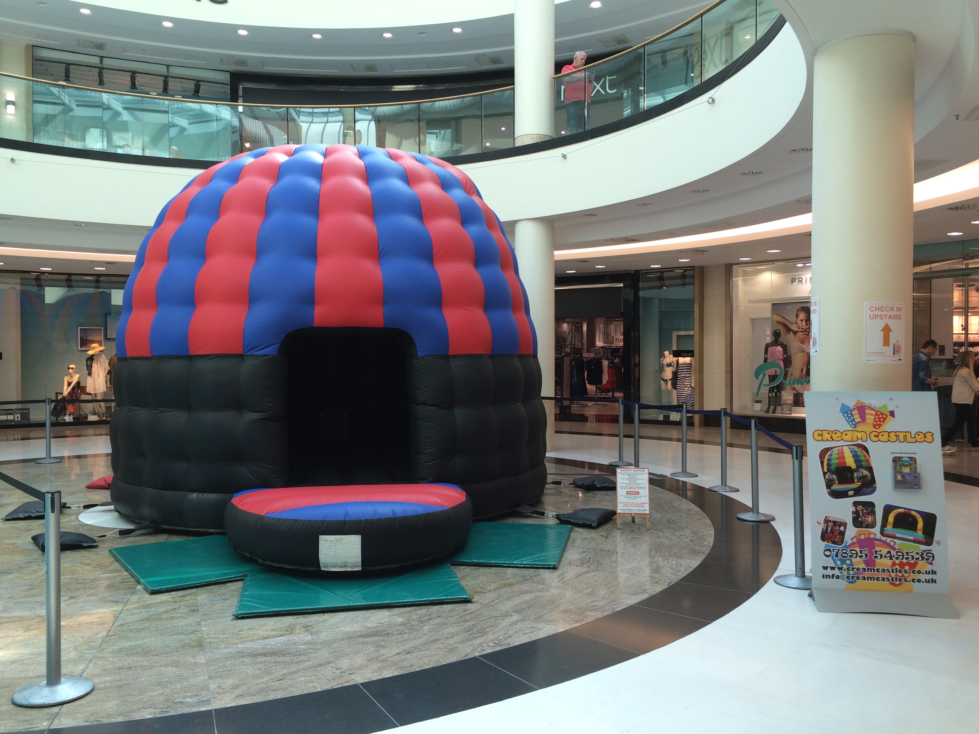 Disco dome in Meadowhall Sheffield