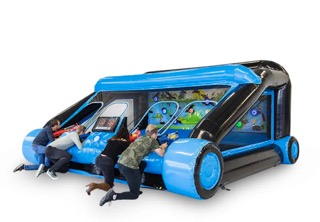 Interactive shooting gallery